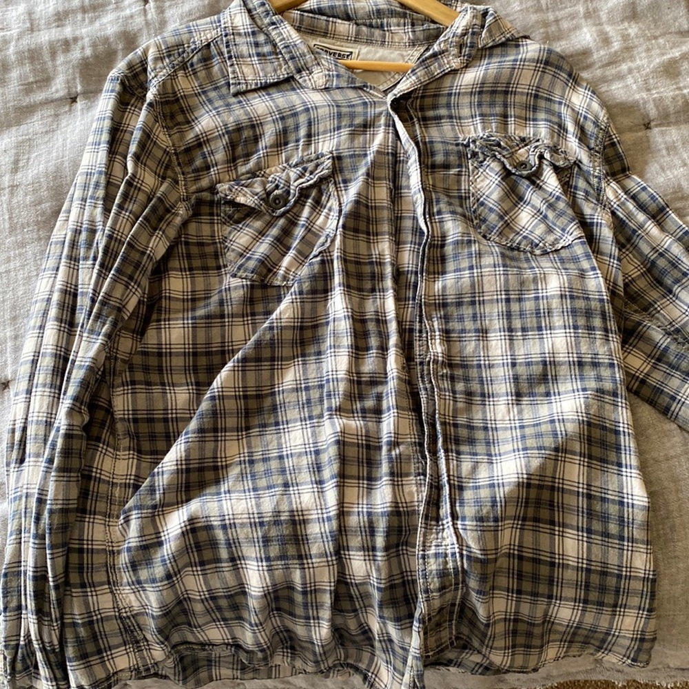 Converse button up
